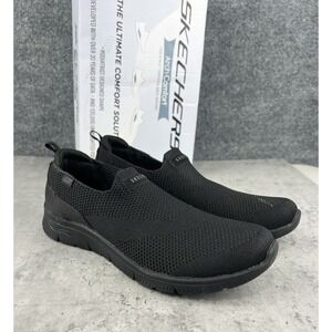 Skechers Arch Comfort Slip On Walking Shoes Black Women's 9 Style 179262S